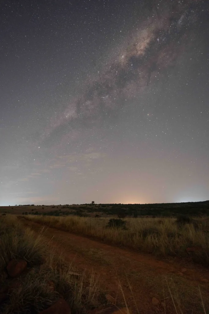 Africa night sky
